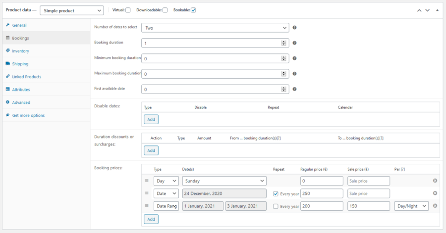 [PRO] Pricing - Documentation - Easy Booking